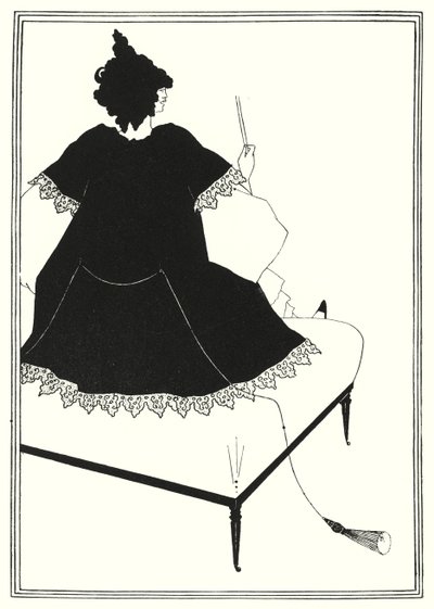 Salomé sur Settle - Aubrey Beardsley